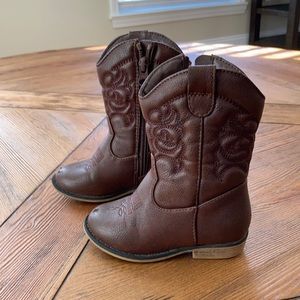 Toddler size 7 cowboy boots